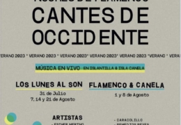 Participamos en las Noches de Flamenco «Cantes de Occidente»