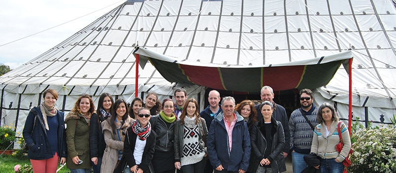 A group of teachers and students of the University of Huelva  visited Agromartín