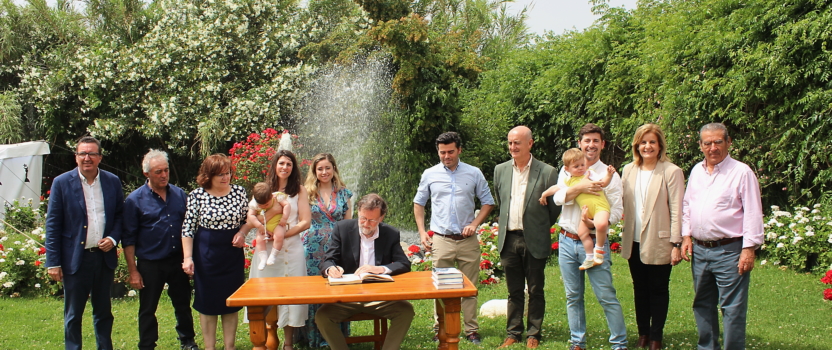 El ExPresidente Mariano Rajoy visita Agromartin