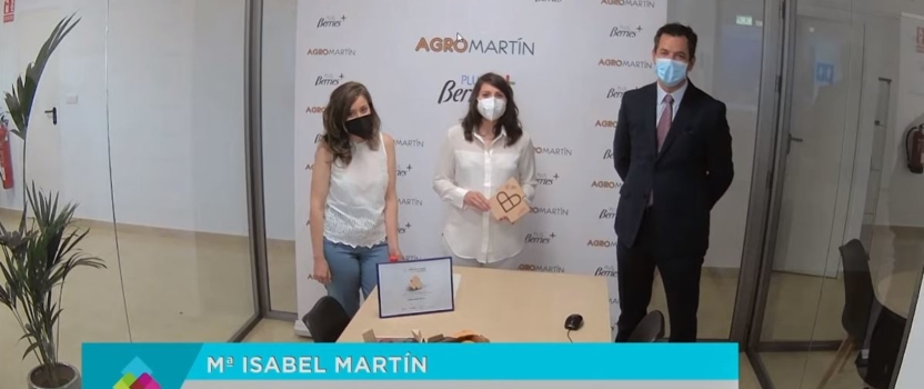 AGROMARTÍN RECIBE EL «PREMIO MAZ» COMO EMPRESA SALUDABLE.