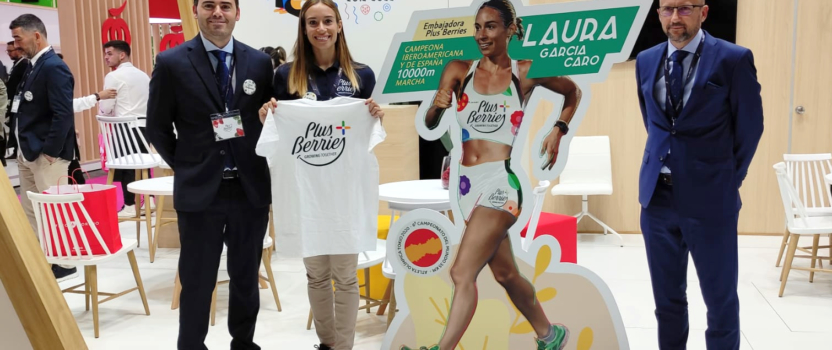 La atleta olímpica Laura García Caro, nueva embajadora de Plus Berries