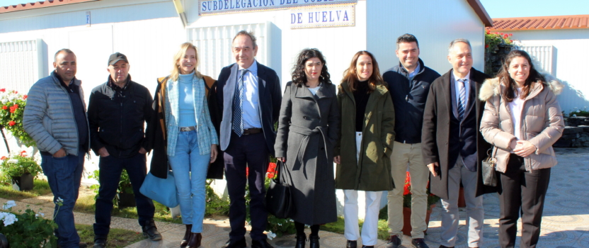 La secretaria de Estado de Migraciones Isabel Castro visita nuestras instalaciones.